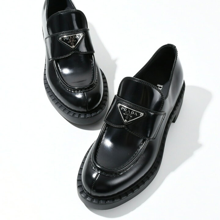 楽天市場】PRADA プラダ ローファー シューズ チョコレートブラッシュ  