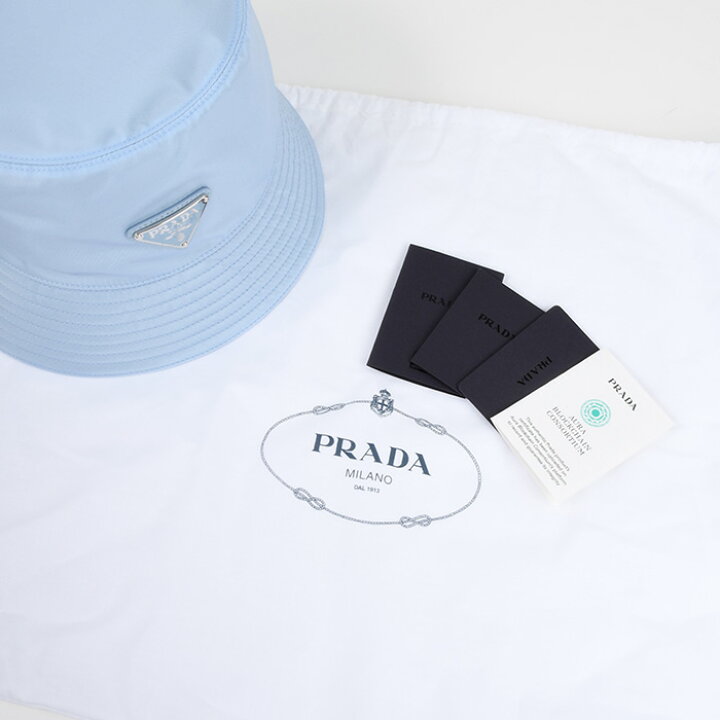 楽天市場】PRADA プラダ バケットハット 帽子 Re Nylon 1HC137 2DMI 