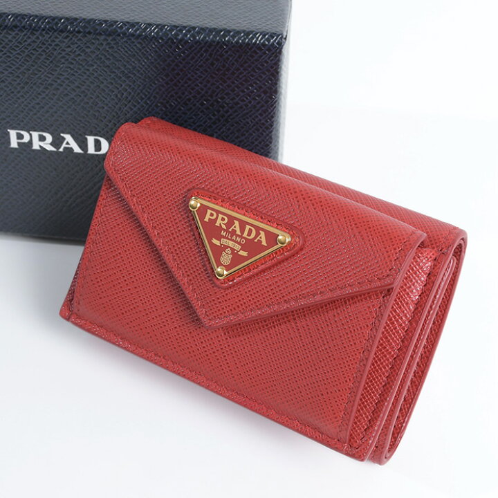 楽天市場】【MAXP10倍&SPECIALクーポン配布中】PRADA プラダ 財布 ミニ 