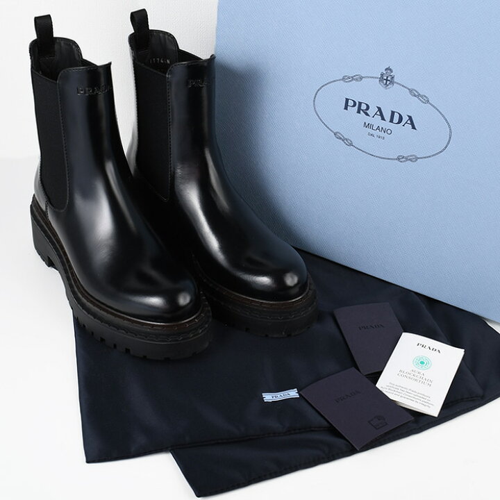楽天市場】【全品P5倍＆10％オフクーポン対象】PRADA プラダ ブーツ 