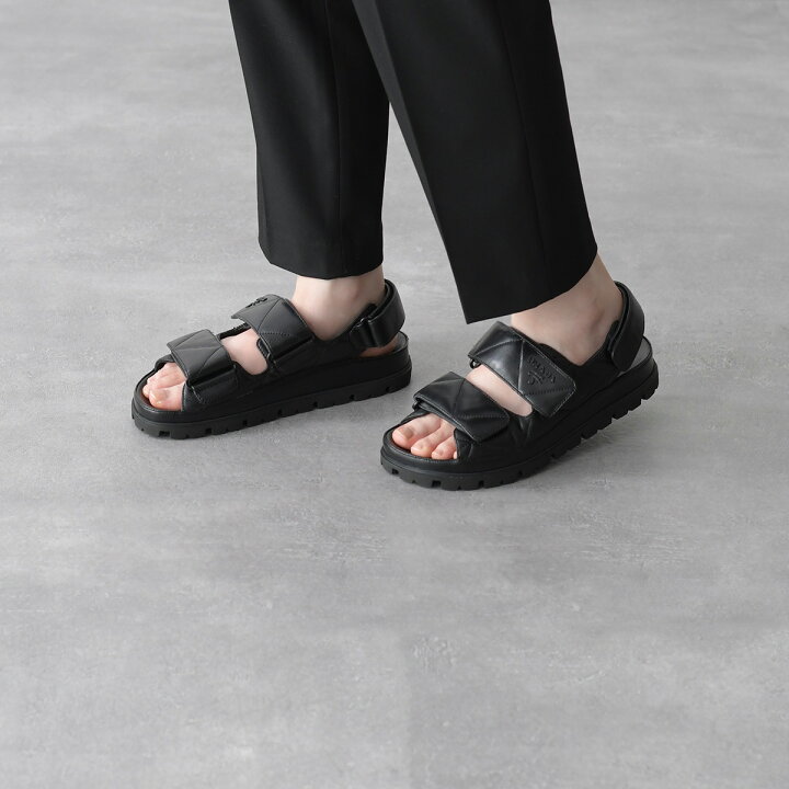 楽天市場】【P5倍&10％OFFクーポン対象】PRADA プラダ サンダル  