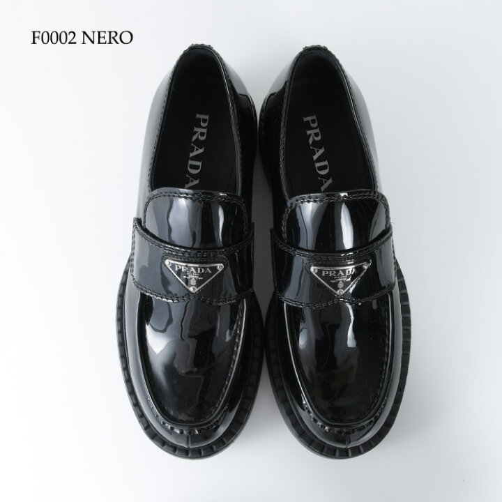 楽天市場】PRADA プラダ シューズ パテントレザー ローファー 2DE127  