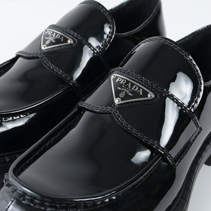 楽天市場】PRADA プラダ シューズ パテントレザー ローファー 2DE127 