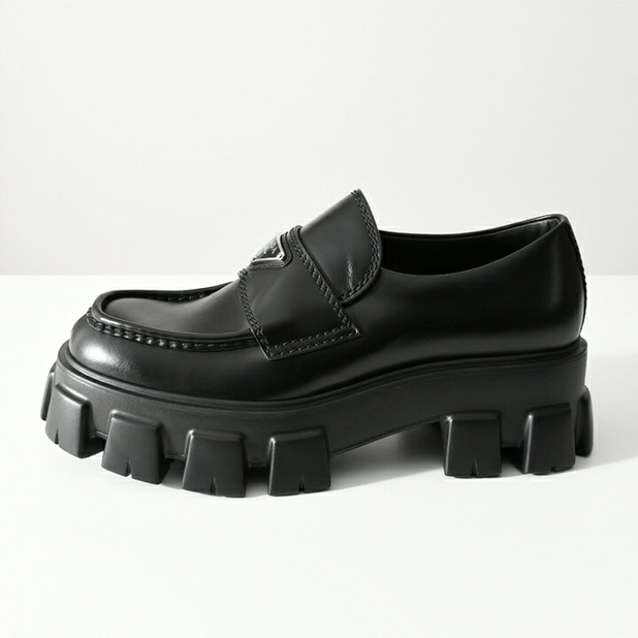 PRADA(プラダ) サイズ:8.5 トライアングルロゴプレート モノリス 