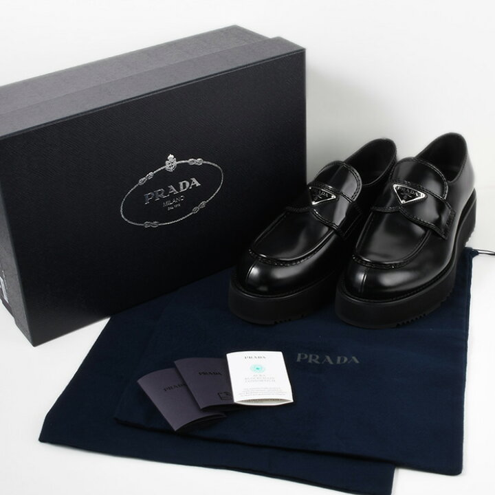 楽天市場】【P5倍】PRADA プラダ ローファー 靴 シューズ 2DG147055 