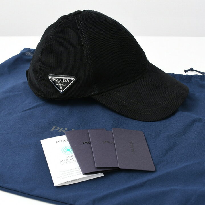 楽天市場】PRADA プラダ 帽子 キャップ コーデュロイ 2HC2741JHC 