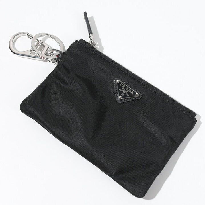 楽天市場】PRADA プラダ ポーチ ナイロン ZIP 小物入れ ブラック 