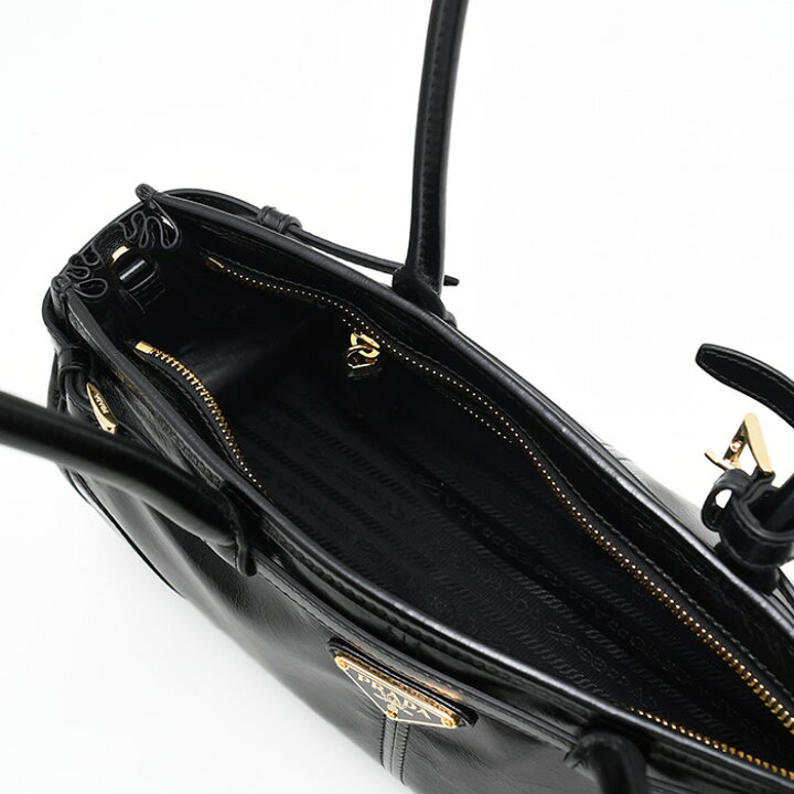 楽天市場】PRADA プラダ バッグ 鞄 ボニー Bonnie ミディアム レザー 