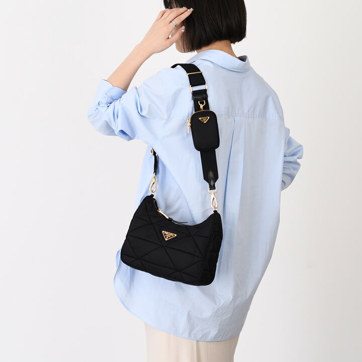 楽天市場】PRADA プラダ バッグ ショルダーバッグ Re-Nylon 1BC151 