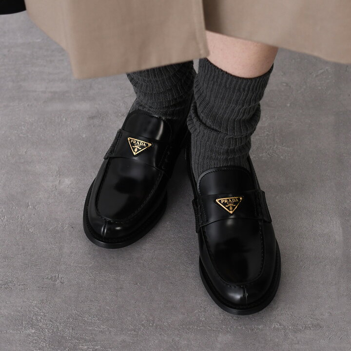 楽天市場】【クーポン配布中】PRADA プラダ シューズ 靴 ブラッシュド 