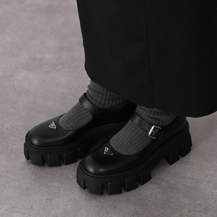 楽天市場】【クーポン配布中】PRADA プラダ ローファー ブラッシュド 