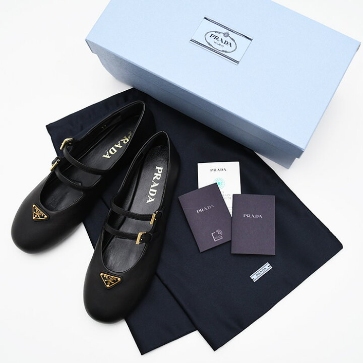 楽天市場】【 クーポンで3千円OFF】PRADA プラダ バレエシューズ 