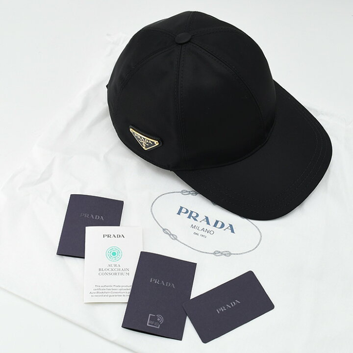 楽天市場】【ラスト1点】PRADA プラダ キャップ Re Nylon ベースボール 