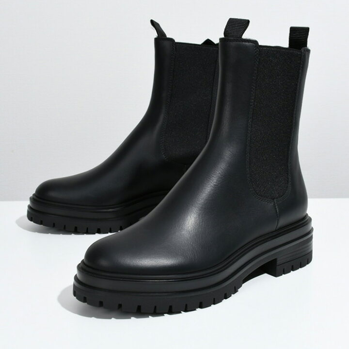 楽天市場】GIANVITO ROSSI ジャンヴィトロッシ チェルシーブーツ ボア 