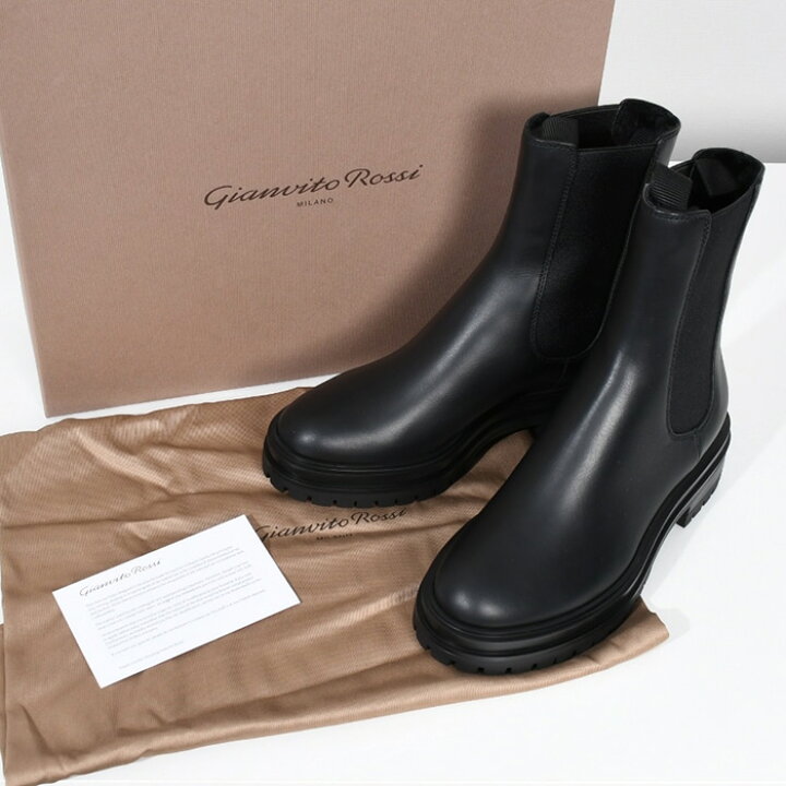 楽天市場】GIANVITO ROSSI ジャンヴィトロッシ チェルシーブーツ ボア 