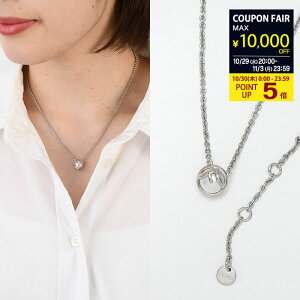 【10/30限定P5倍|最大1万円OFF】FENDI フェンディ ネックレス アクセサリー エフイズフェンディ 8AK826A5TO レディース シルバー ブロンズ パール チェーンネックレス オケージョン