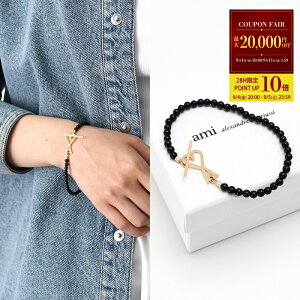 �y�ő�2���~OFF�N�[�|���zAMI PARIS �A�~�p���X �u���X���b�g �A�N�Z�T���[ Ami De Coeur �T�}�[�p�[�� UJW457 HW0017 ���f�B�[�X ���j�Z�b�N�X �S�[���h �u���b�N �^�J �u���b�N�u���X ���SAMI ALEXANDRE MA