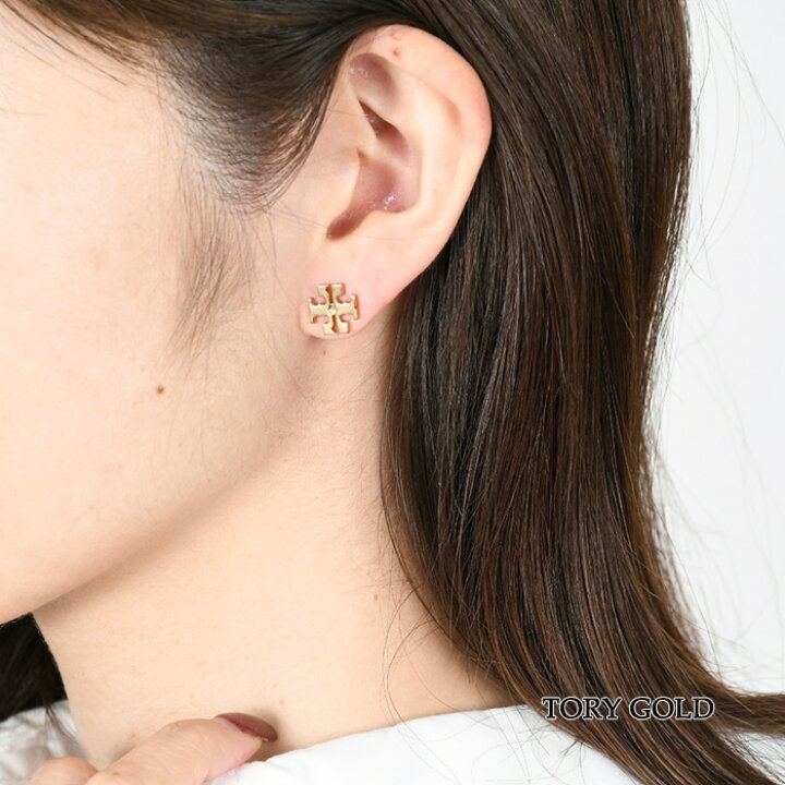 楽天市場】TORY BURCH トリーバーチ キラ アクセサリー ロゴ ピアス 