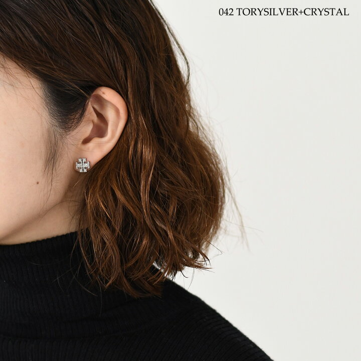 楽天市場】TORY BURCH トリーバーチ ピアス アクセサリー クリスタル 
