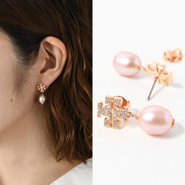 楽天市場】TORY BURCH トリーバーチ ピアス アクセサリー キラ パヴェ 