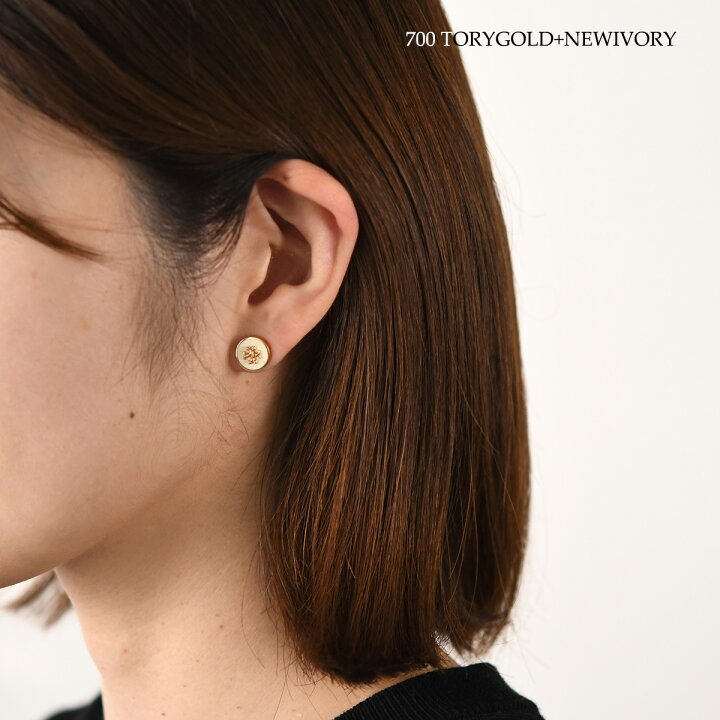 楽天市場】【P3倍】TORY BURCH トリーバーチ ピアス キラ エナメル 