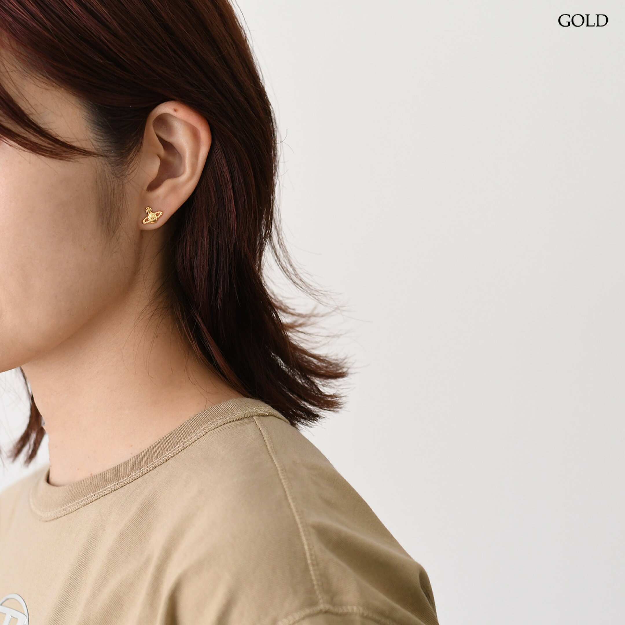 Vivienne Westwood ヴィヴィアン ウエストウッド ピアス アクセサリー FARAH 62010015 レディース GOLD ゴールド PLATINUM シルバー オーブ ロゴ メタル ギフト バタフライキャッチ