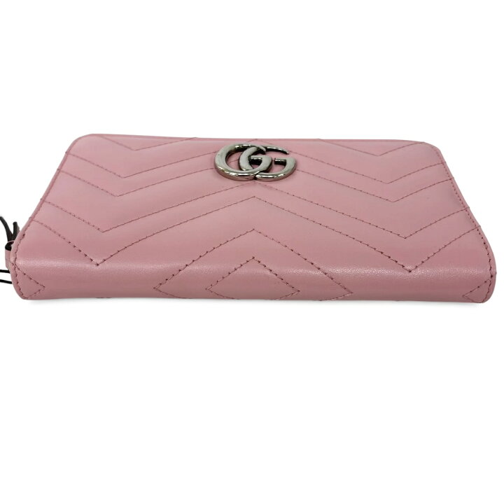 楽天市場】グッチ 長財布(ラウンドファスナー) GUCCI GGマーモント 