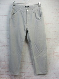 【中古】 X-LARGE エクストララージ WASHED DUCK STITCH PANTS カラーデニム 101204031009 ライトグレー 34 991771973