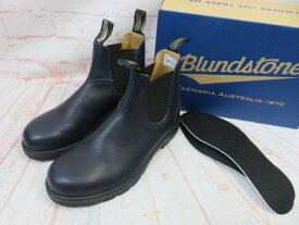 【中古】 箱有 Blundstone ブランドストーン CLASSICS 2246 サイドゴアブーツ ショートブーツ ネイビー UK7 991789677