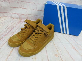 【中古】 箱有 adidas アディダス FORUM LOW フォーラム スニーカー ローカット BB0467 ブラウン 26.5cm 991789478