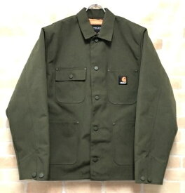 【中古】 Palace×Carhartt WIP パレス×カーハート OG Chore Coat I035338 オリーブ×オレンジ M 111420175