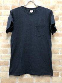 【中古】 Supreme シュプリーム ANTI-HERO Logo Pocket Tee ネイビー M 111421472