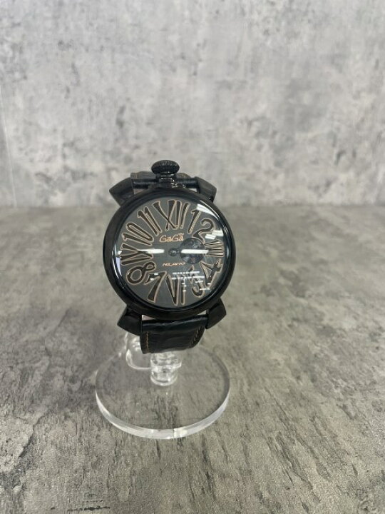 楽天市場】【中古】GAGA MILANO ｶﾞｶﾞﾐﾗﾉ 腕時計 ｸｫｰﾂ 3針 ﾍﾞﾙﾄ ﾚｻﾞｰ 