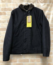 The REAL McCOY'S ザリアルマッコイズ N-1 DECK JACKET MJ21106 ネイビー 40 タグ有 【中古】 111439858