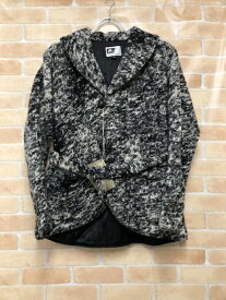 【中古】 タグ付 ENGINEERED GARMENTS エンジニアドガーメンツ ジャケット ニットテーラード グレー XS 111420364