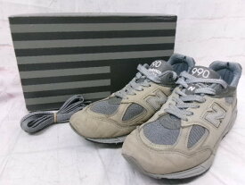 【中古】WTAPS×new balance new balance ニューハ゛ランス M990WT2　 ク゛レー 26.5cm 991878892
