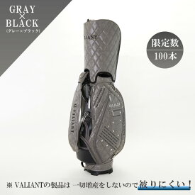 【公式ストア】2025 NEW VALIANT バリアント ゴルフ キャディバッグ メンズ VAE-003 エンブレムコレクション 数量限定 合成皮革 ゴルフバッグ かっこいい おしゃれ レア 9.5インチ 5分割 全3色 ブラック グレー ホワイト SHERIFF シェリフ ブランド