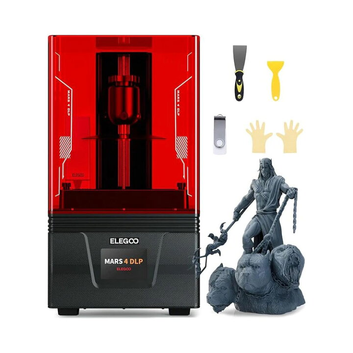 楽天市場】Elegoo 光造形式DLP 3Dプリンター 本体 家庭用 材料 『Mars 