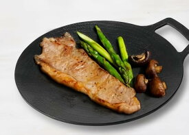JHQ 鉄板マルチグリドル19cm ジェイエイチキューフッ素樹脂加工 鉄板 丸形 フライパン グリルパンBBQ キャンプ アウトドア 軽量 PFOAフリー