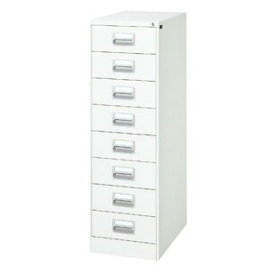 【送料無料】A6サイズ(ホワイト)ファイリングキャビネット【錠付】スチールキャビネット/オフィス収納庫オフィス家具/事務用品/書庫メーカー品/日本製/錠付き