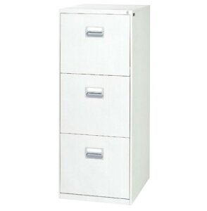 【送料無料】A3サイズ(15"×11"対応・ホワイト)ファイリングキャビネット【錠付】スチールキャビネット/オフィス収納庫オフィス家具/事務用品/書庫メーカー品/日本製/錠付き