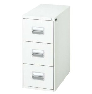 【送料無料】B5サイズ(ホワイト)ファイリングキャビネット【錠付】スチールキャビネット/オフィス収納庫オフィス家具/事務用品/書庫メーカー品/日本製/錠付き
