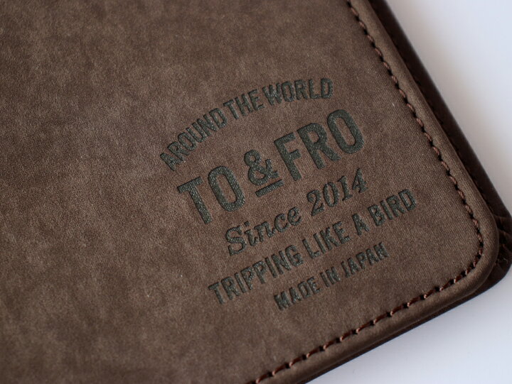 楽天市場】［ネコポスOK］ TO&FRO PASSPORT COVER【 軽量 スエード 