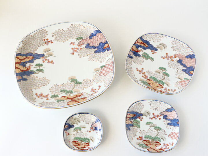 楽天市場】有田焼 賞美堂 春秋文 組飯碗 大・小 ペア【 和食器 セット 