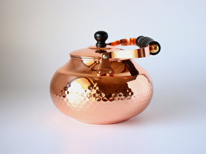 楽天市場】【在庫限りで終了です！】COPPER100 銅製やかん 2.0L 木製  