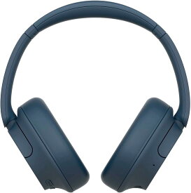 ソニー ワイヤレスノイズキャンセリングヘッドホン WH-CH720N： ノイズキャンセリング搭載/Bluetooth対応/軽量設計 約192g/高性能マイク搭載/外音取り込み搭載/360Reality Audio対応/ブルー WH-CH720N L