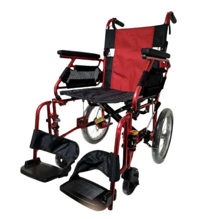 楽天市場】【中古介護用品】介助式車いす 軽量 多機能 車椅子 キャリ  