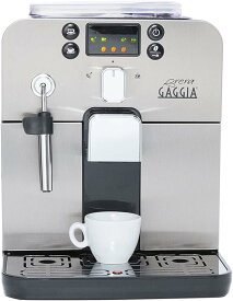 ガジア 全自動コーヒーマシン ブレラ 1.2L 8杯用 SUP037RG シルバー