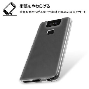 CEAEg ZenFone 6 (ZS630KL) p TPU\tgP[X(EgNA) RS-RAZ6TC3/CM