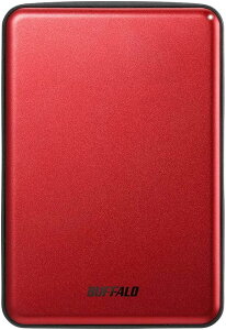 BUFFALO USB3.1(Gen.1)�Ή� �A���~�f��&���^�|�[�^�u��HDD 2TB ���b�h HD-PUS2.0U3-RDD